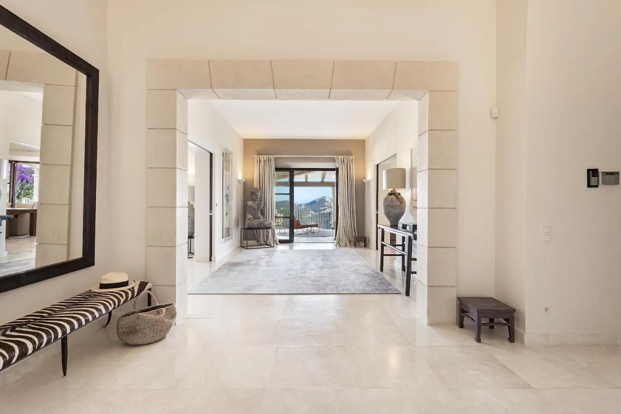 Majestic Mallorca Villa Finca Finesse 6 Bedrooms Private Heated Pool Out Door Jacuzzi Andraitx Espanha