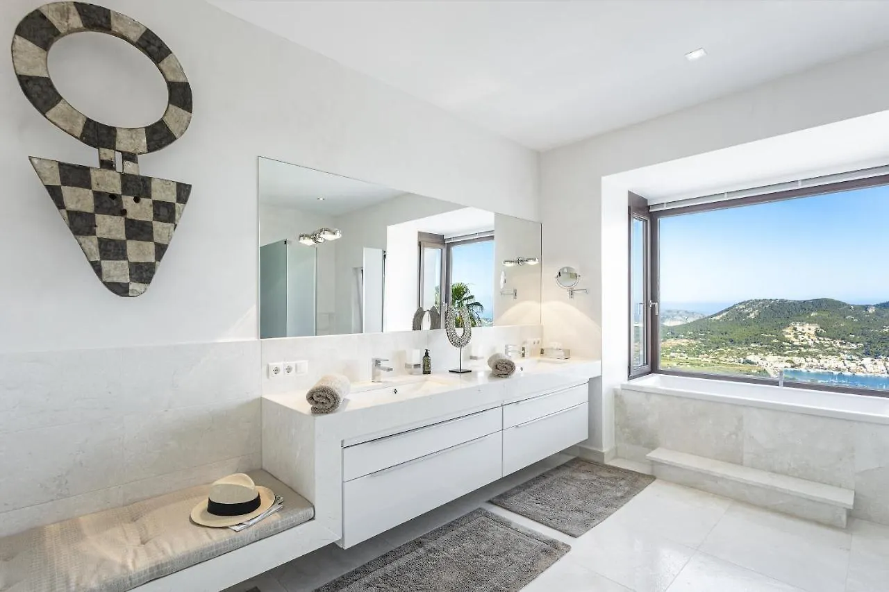 Majestic Mallorca Villa Finca Finesse 6 Bedrooms Private Heated Pool Out Door Jacuzzi Andraitx
